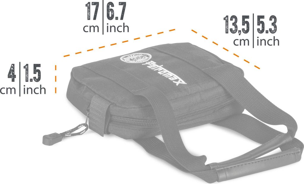 Petromax Transporttasche getoastetes Sandwicheisen