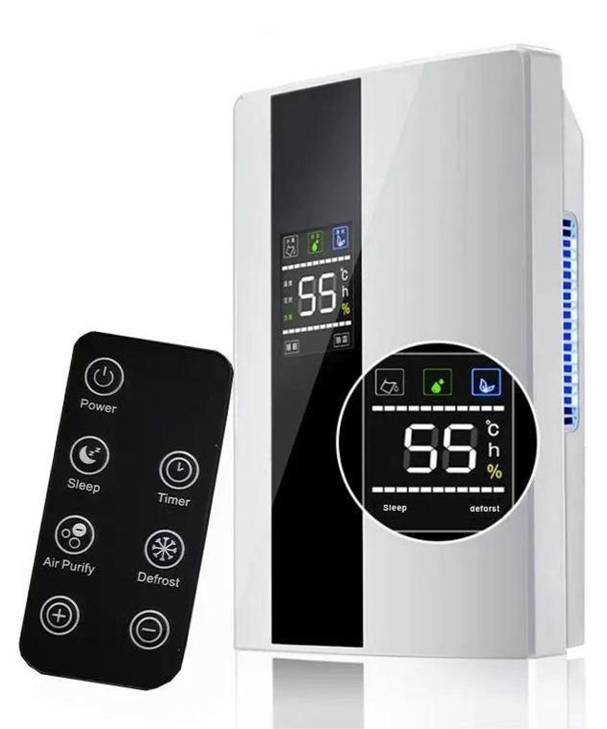 Déshumidificateur et purificateur d'air 2 en 1 - Pour la Image du produit 