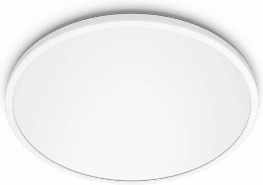 Plafonnier LED 18W blanc chaud économie d'énergie design ultra mince