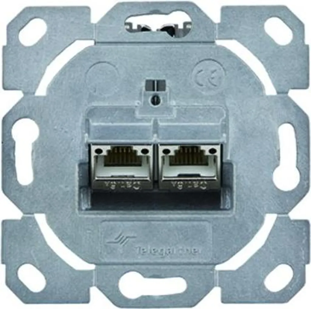 Prise RJ45 pour réseaux 10G Telegärtner J00020A0527 montage sur câble