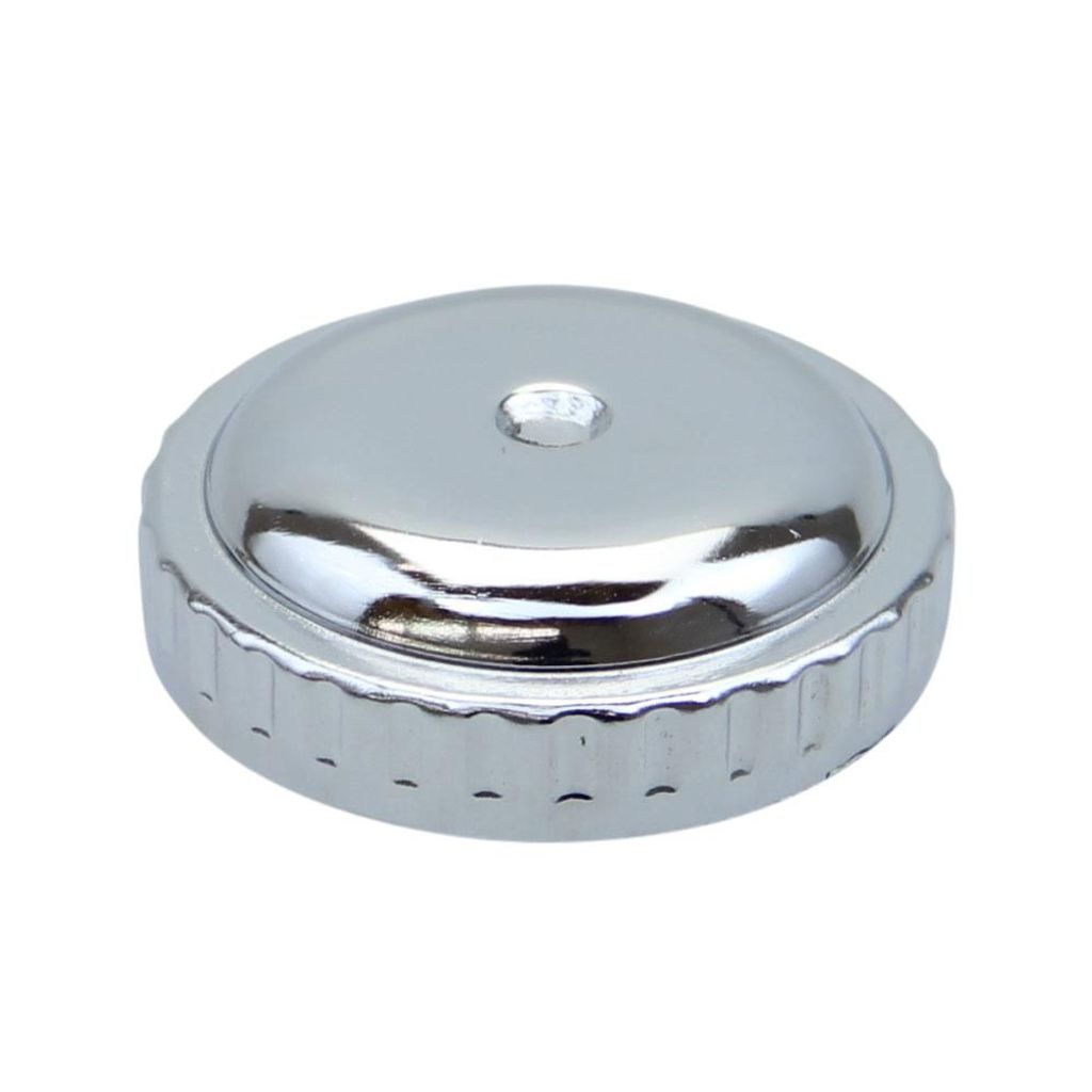 Tankdeckel chrom 30 mm für NV Autoped Mofa Moped Mokick