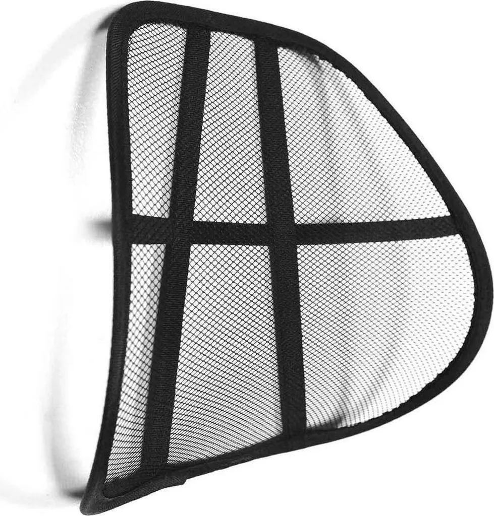 Dossier ergonomique en maille respirante pour chaise et fauteuil - 10 pcs