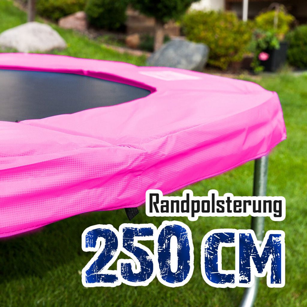 Trampolin-King Randabdeckung für 250cm Trampolin Pink Produktbild 