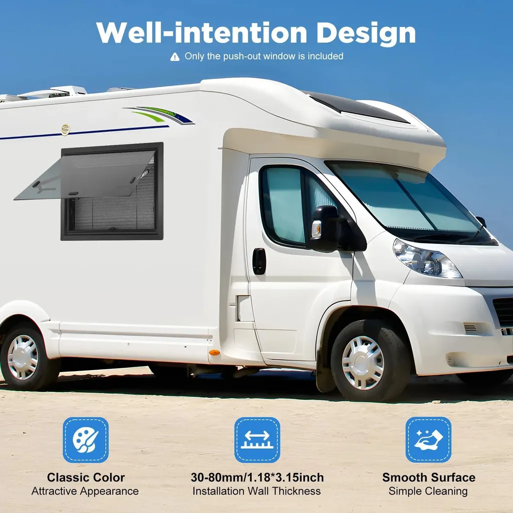 Fenêtre camping-car 600x400mm : remplacez vos baies avec sécurité - 3