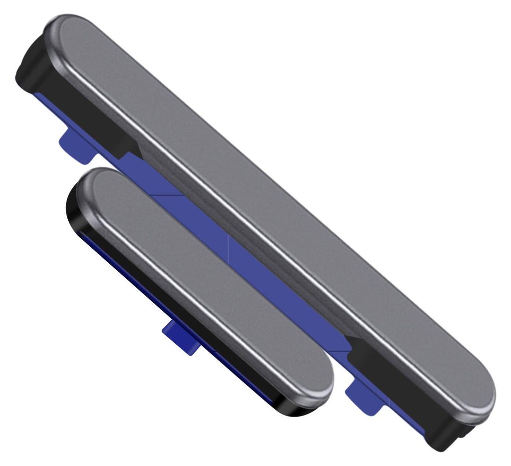 Samsung, Original Power- und Lautstärketaste für Samsung Galaxy S25 FE SP, Schwarz