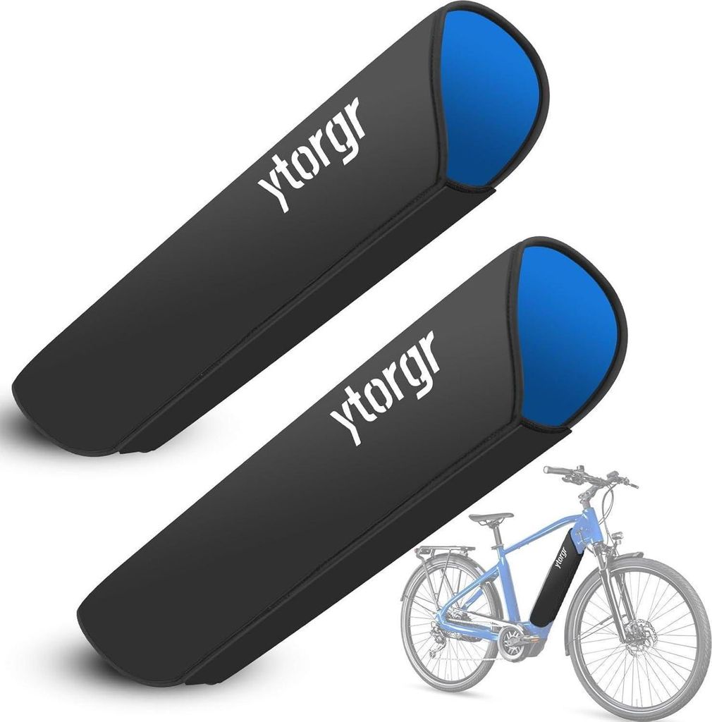 E-Bike Akku Schutzhülle Neopren Rahmenakku Schutz 28-35 cm Produktbild 
