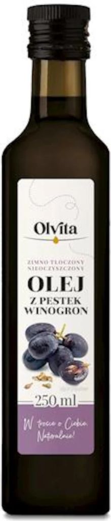 OLVITA Kaltgepresstes, unraffiniertes Traubenöl 250 ml Produktbild 