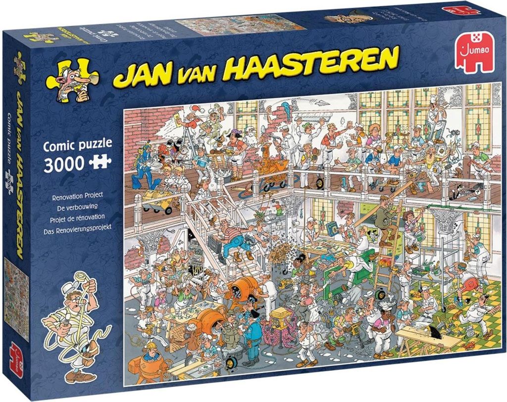JUMBO Puzzle JvH Renovierung 3000 dlks