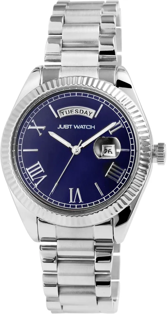 Orologio Uomo Just Watch Lieran JW20171 Acciaio Inox Blu | Novità
