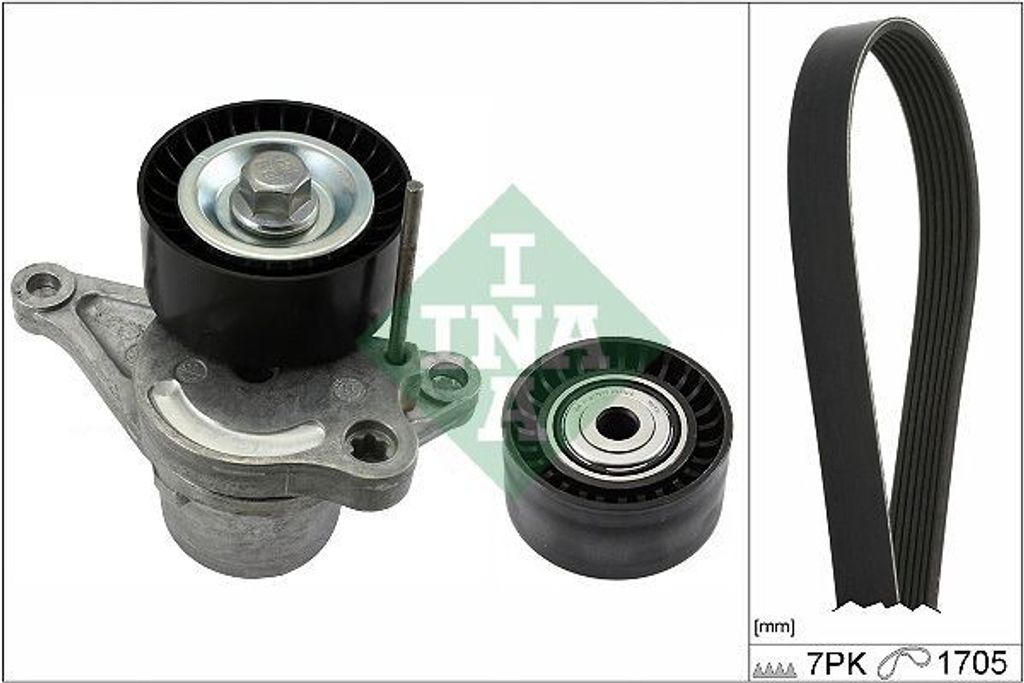INA 529 0423 10 Keilrippenriemensatz für RENAULT MEGANE III Grandtour (KZ0/1)