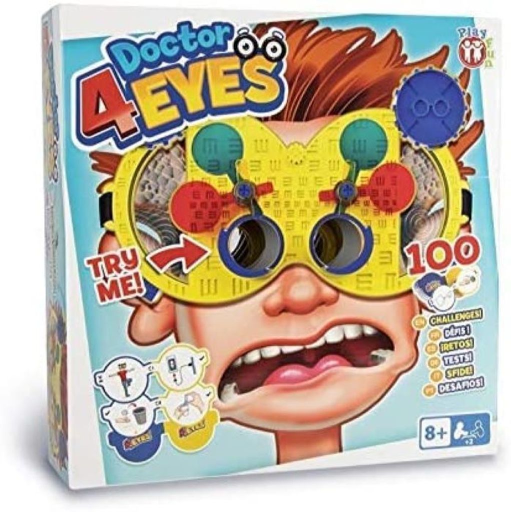 Play Fun- Doctor 4 Eyes (IMC Toys 93584IMI) IMC TOYS Altersbereich: +8 Jahre alt