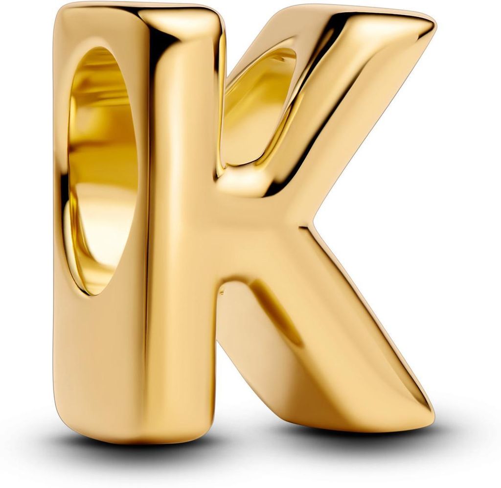 Pandora Buchstabe K Alphabet-Mini-Charm 763957C00 Charm Anhänger
