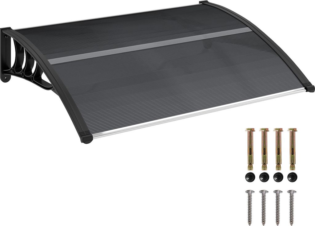 Daszek Outsunny nad drzwi wejściowe 100 x 75 cm zadaszenie Zdjęcie produktu 