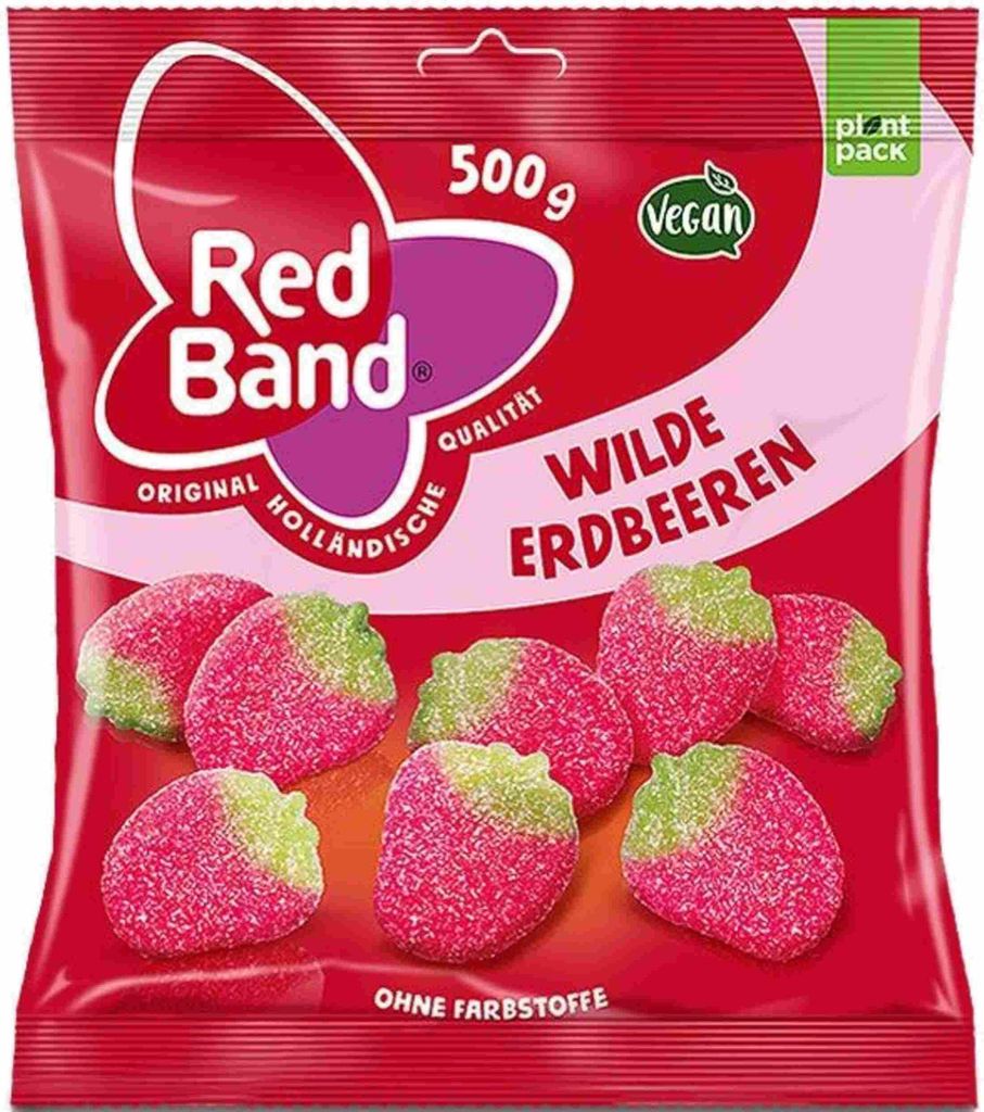 Red Band Wilde Erdbeeren fruchtig süß und ohne Gelatine Produktbild 