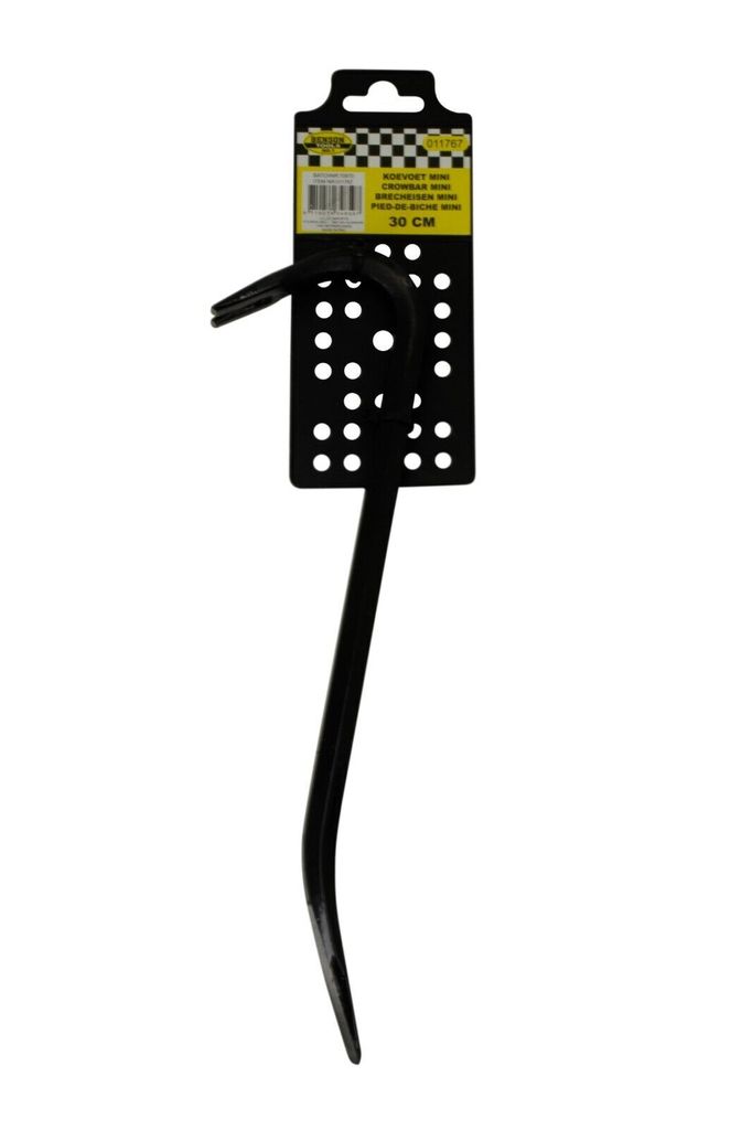 Brecheisen Nageleisen Brechstange Nagelzieher Nagelklaue Mini 30cm Kuhfuß Stahl