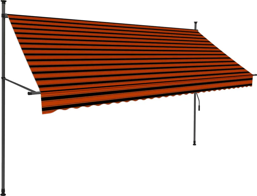 Tenda Retrattile Alta Protezione UV 300cm LED Solari | The Living Store - 2