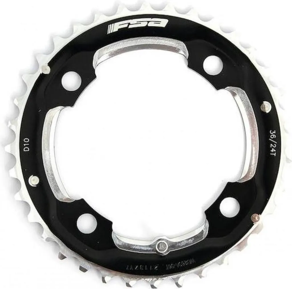 Plateau de vélo VTT FSA Pro 104 BCD 42T noir double plateau 10 vitesses