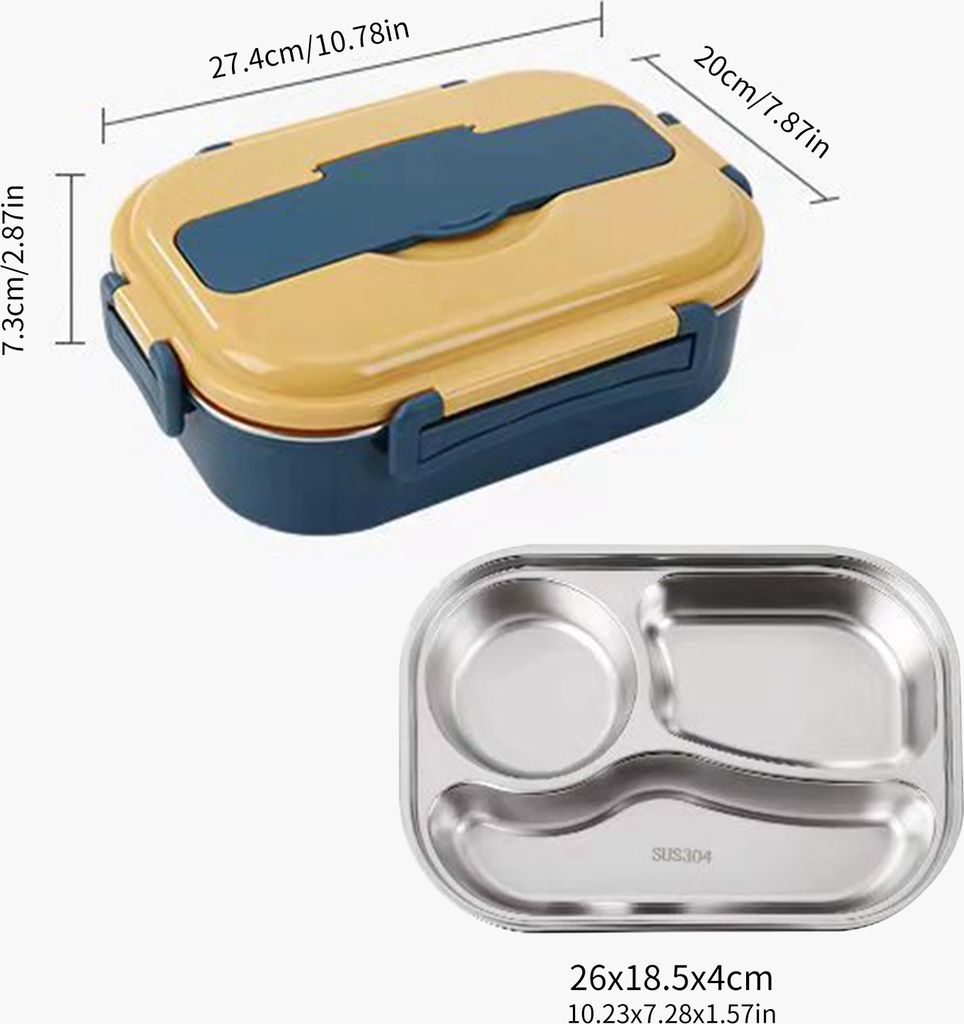 Thermo Lunchbox, Edelstahl Lunchbox, 3 Kaufland.de