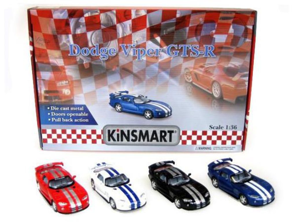 Dodge Viper p12 HIPO auto v mierke 1:36 mix cena za 1ks. Obrázok produktu 