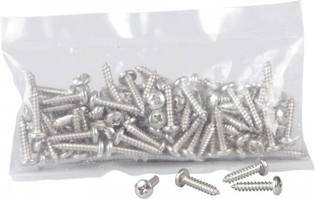 Schild I Schrauben zur Befestigung der Träger, Edelstahl, 3,5x16mm, 100/VE
