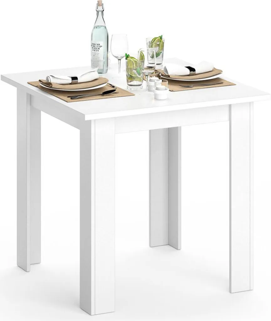 Table VICCO Karlos 80x80 cm : la solution pour petits appartements - 4