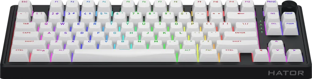 Clavier sans Fil HATOR Skyfall Wireless 80 pour Setup Gaming Épuré