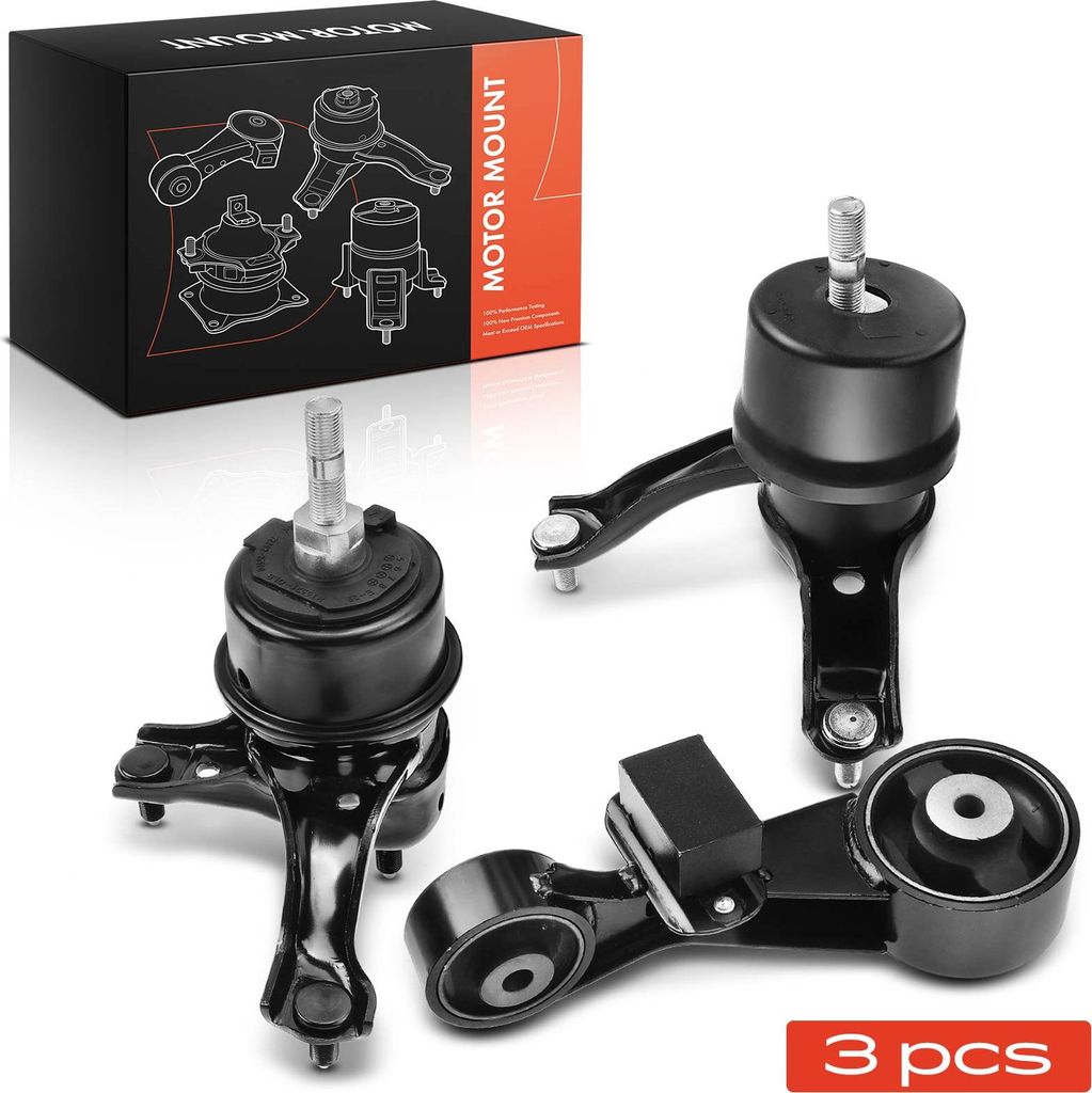 Frankberg 1x Getriebelagerlager+1x Drehmomentstützlager+1x Motorlager Vorne für Toyota Camry V4 2.5L 2010-2011