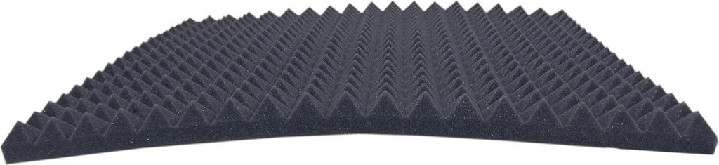 Pyramidenschaumstoff ca.100x50x3 cm - Akustik Produktbild 