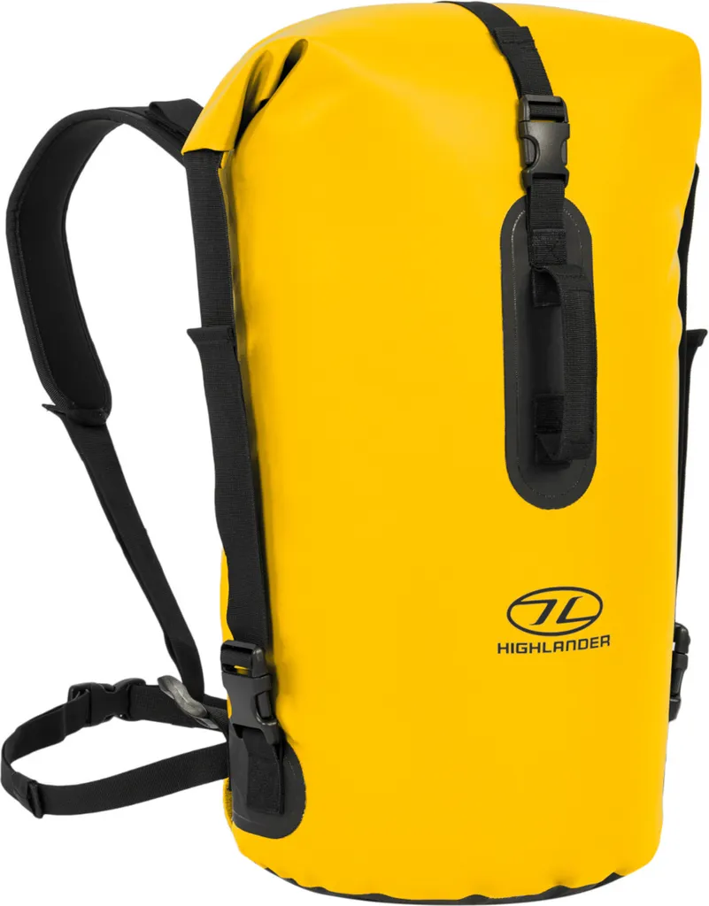 Gardez vos affaires au sec avec le Sac à dos étanche Drybag 45L Jaune