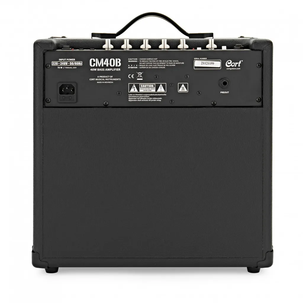 Cort CM40B Combo Basse Idéal pour Répétition Maison et Studio - 8