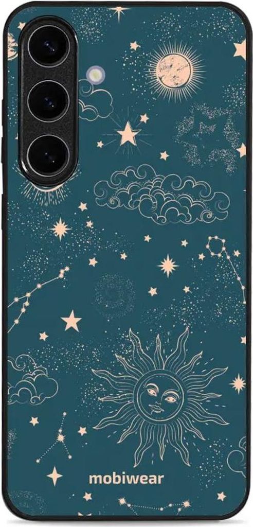 Handyhülle für Galaxy S25 Plus, Mobiwear Glossy Case, Astraler Staub