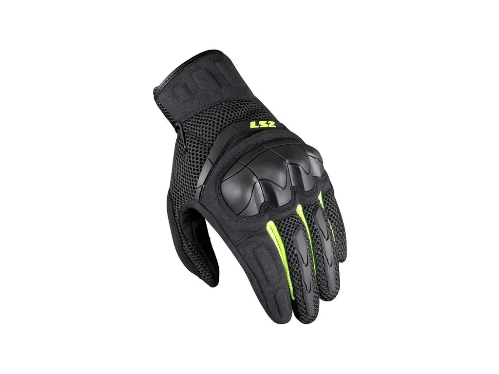 Gants de Moto LS2 Kubra pour Hommes - Équipement Route Été en Taille S