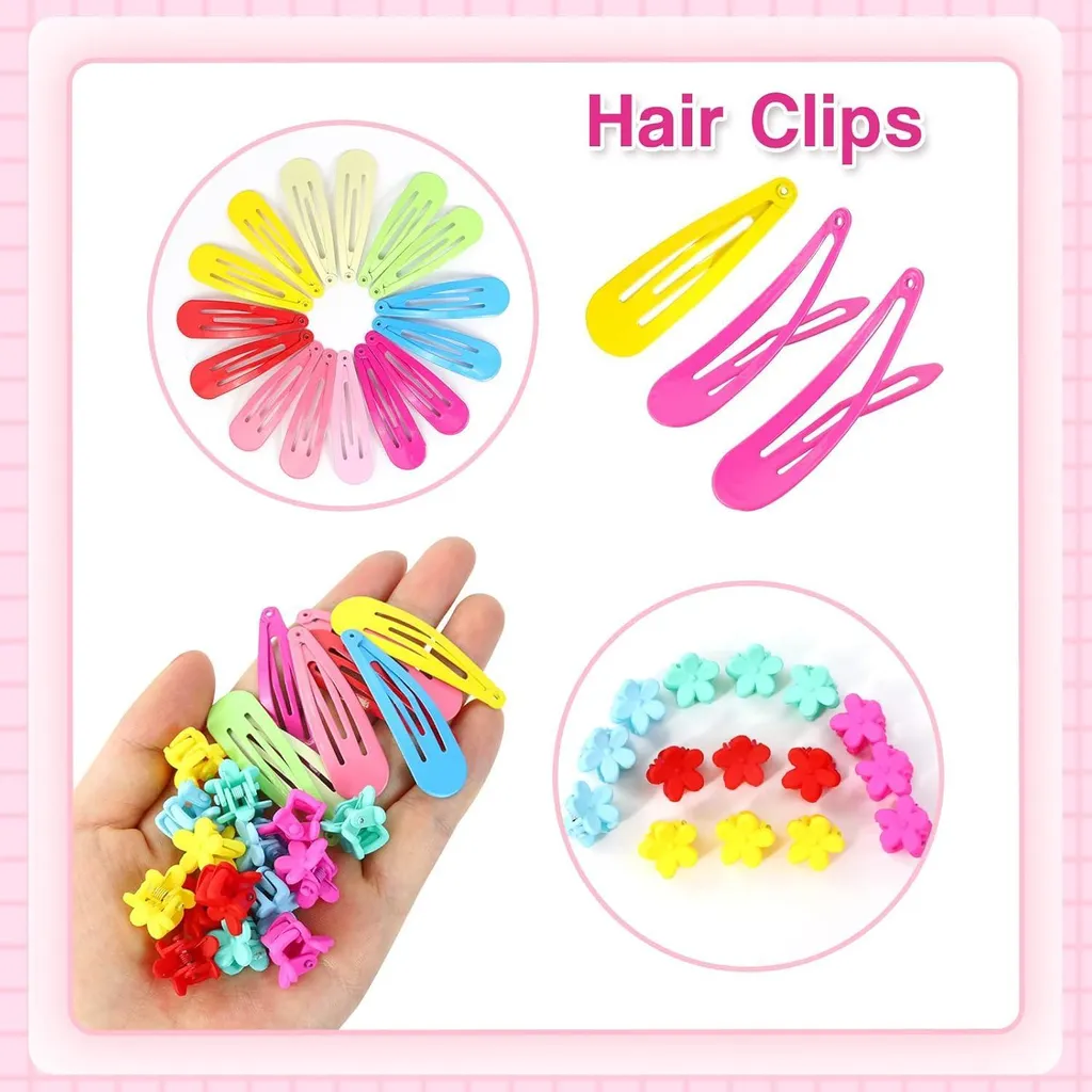 Gioco Creativo Capelli 830 Pezzi: Set Sicuro per Bambine e Ragazze - 4