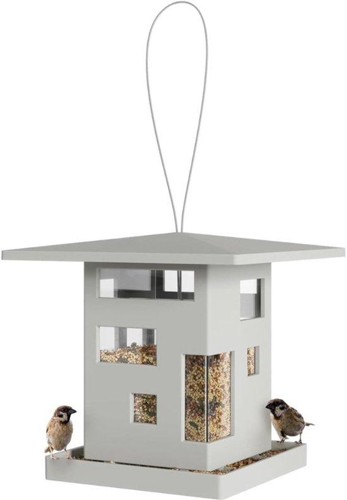 Famanu Vogelhaus Modernes Design - Für Garten und Balkon
