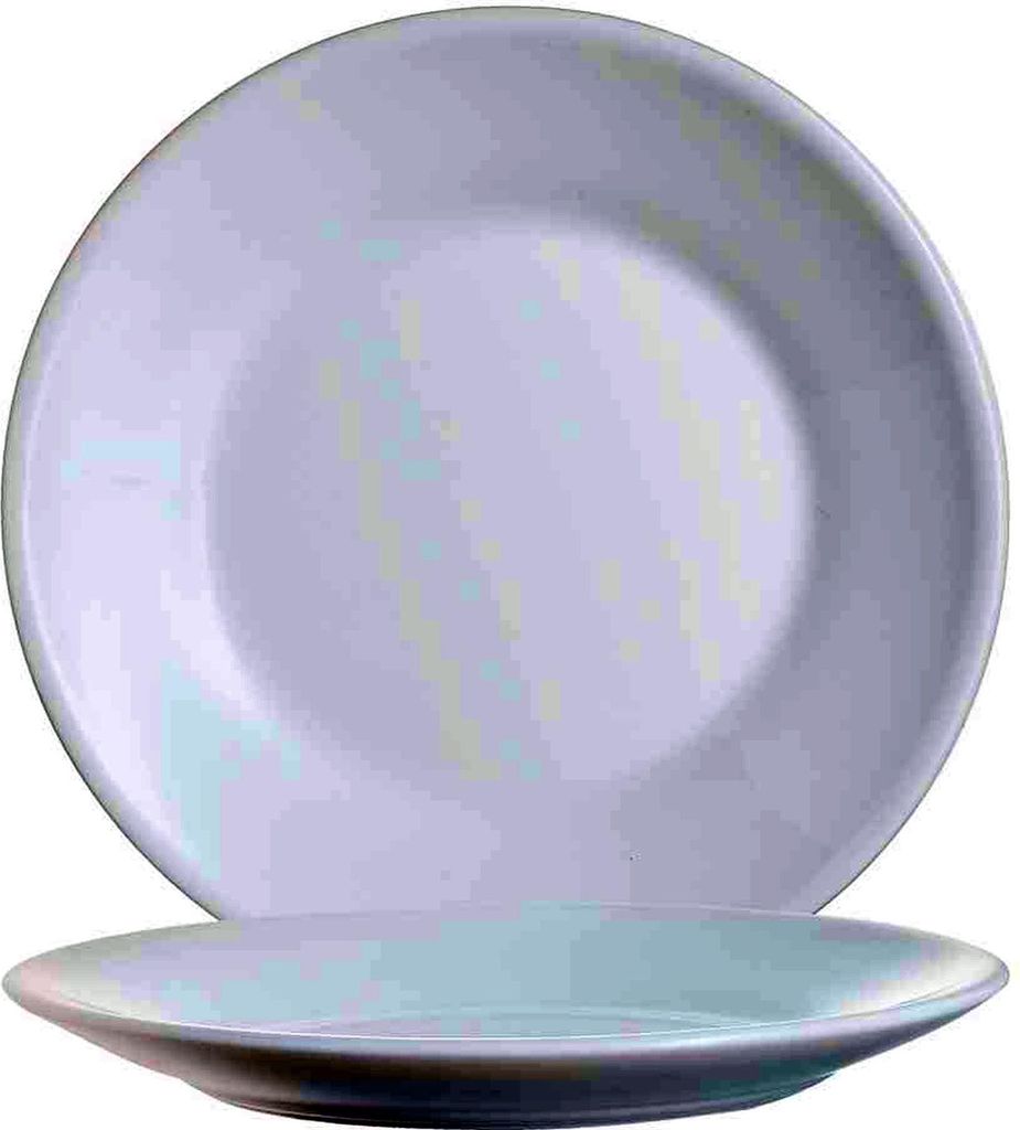 Restaurant White Teller flach 15,5cm - 6 Stück