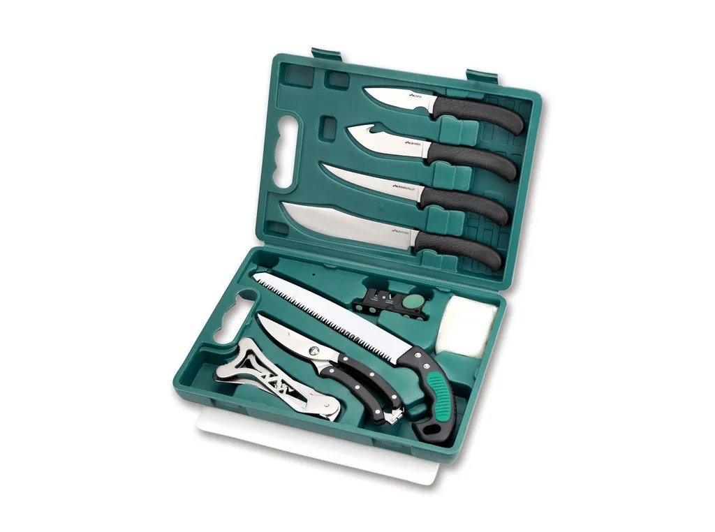 Kit de Découpe Gibier Game Pro Outdoor Edge avec Mallette de Transport