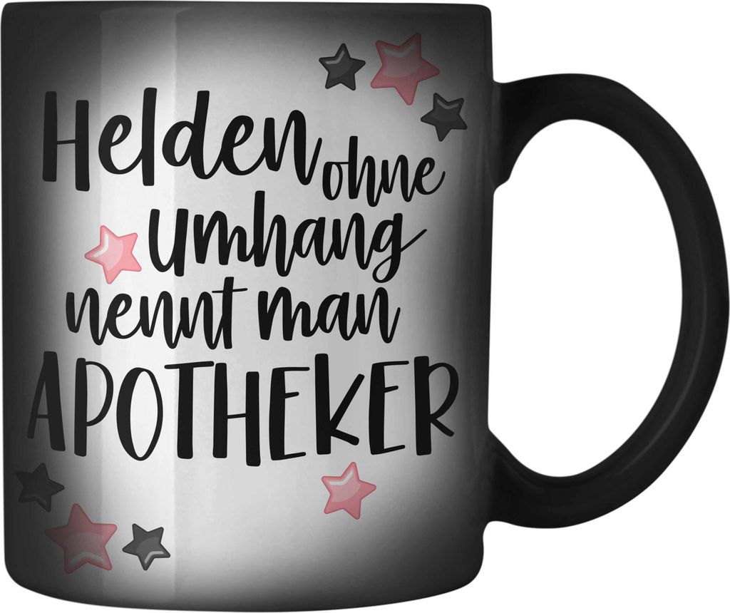 Trendation - Apotheker Farbwechsel Zauber-Tasse Geschenk Karabiner Farbwechsel Zauber-Tasse Edelstahl Karabiner Farbwechsel Zauber-Tasse Edelstahl ...
