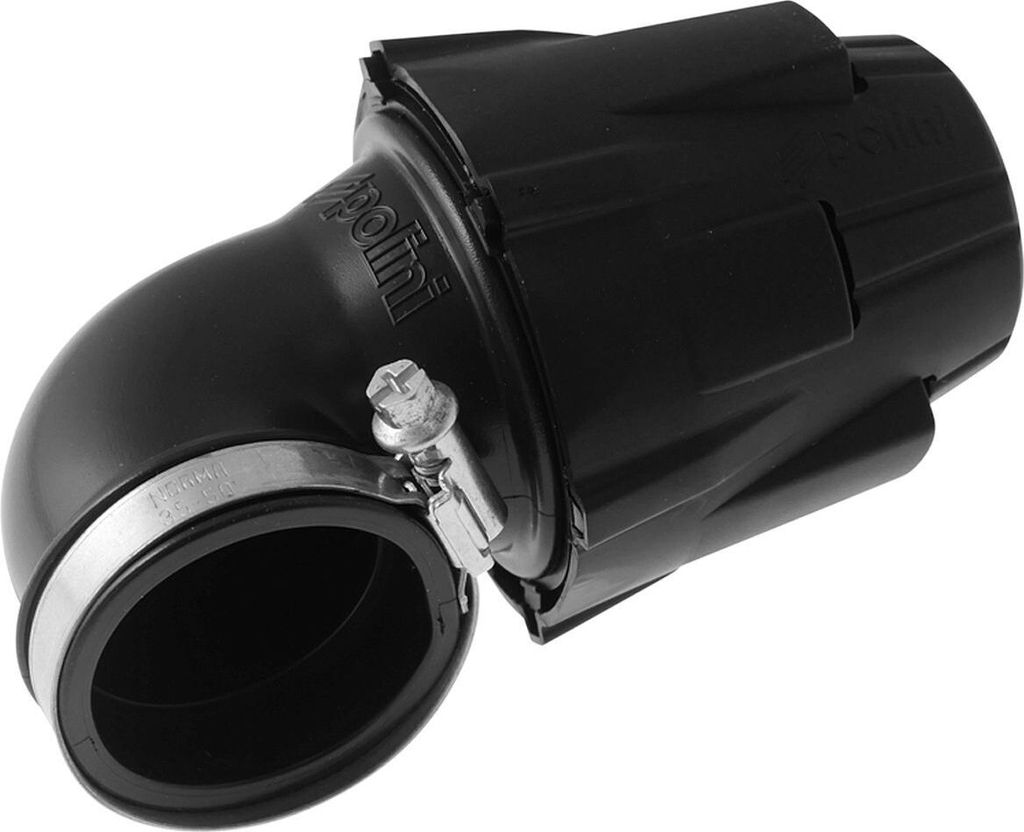 Luftfilter POLINI Air Box 46mm 90Grad schwarz