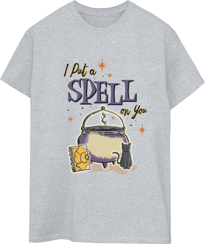 Disney - "Hocus Pocus Spell On You" T-Shirt für Damen BI20148 (3XL) (Grau)