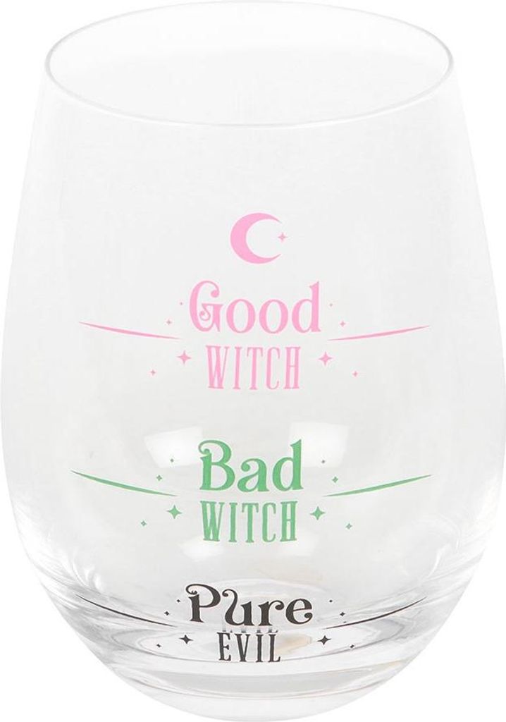 Something Different - "Good Witch, Bad Witch" Stielloses Glas SD10539 (Einheitsgröße) (Transparent)