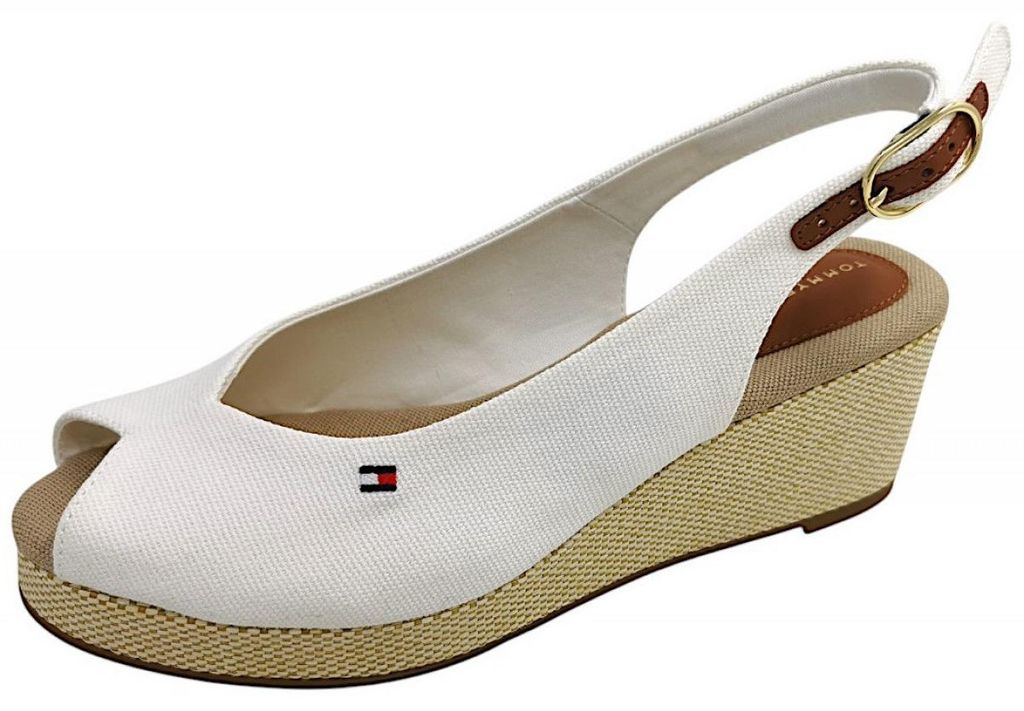 Tommy Hilfiger Flag Mid Wedge Espadrille Damenschuhe Productafbeelding 