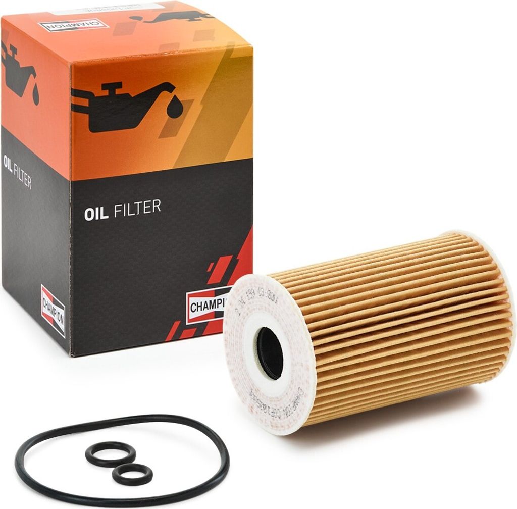 Ölfilter CHAMPION COF100580E Filtereinsatz für VW GOLF VI (5K1) Golf V Schrägheck (1K1) Polo Schrägheck (6R1, 6C1) TOURAN (1T1, 1T2) TIGUAN (5N)