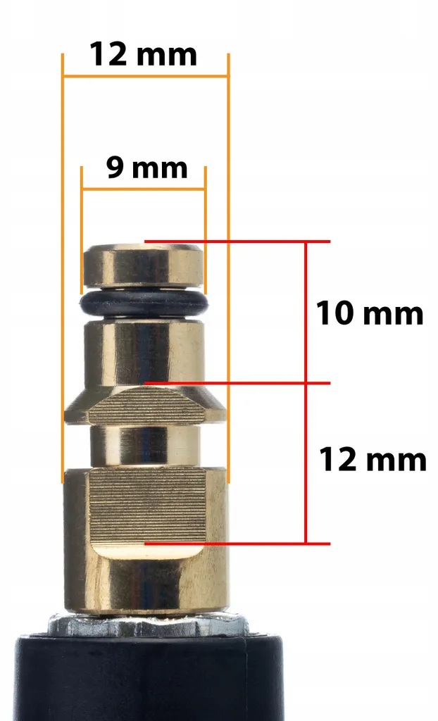 Tuyau haute pression 10XL avec raccord à clic rapide et robuste 10m