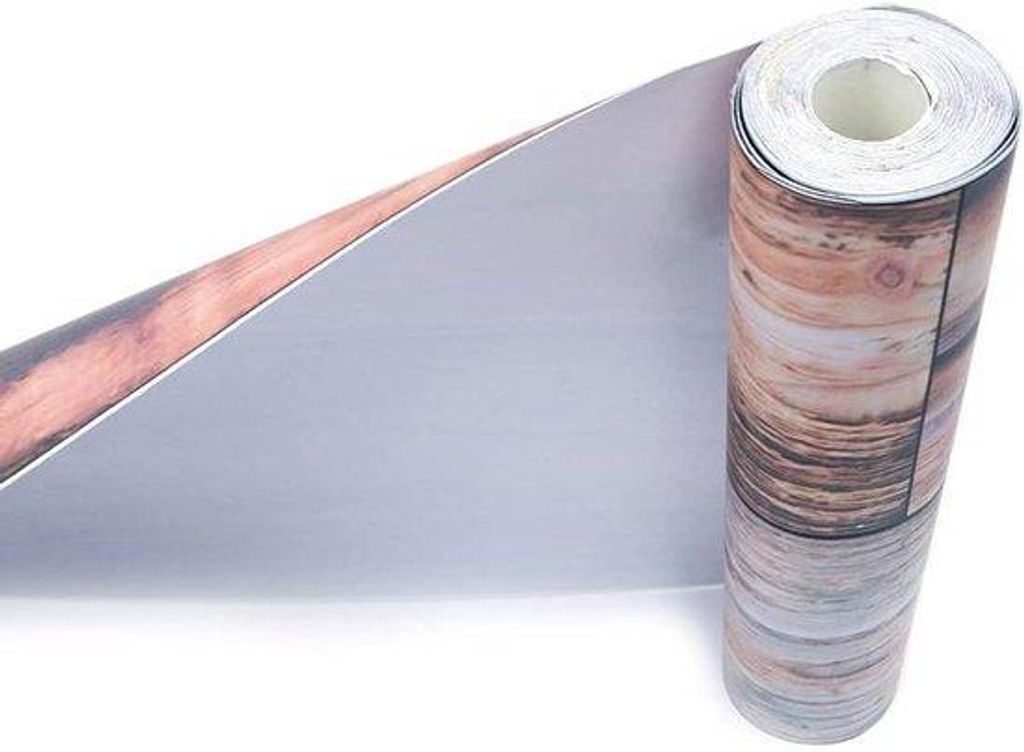PVC-Wanddeko mit Rauher Optik, 20cm x 5m, Landhausstil