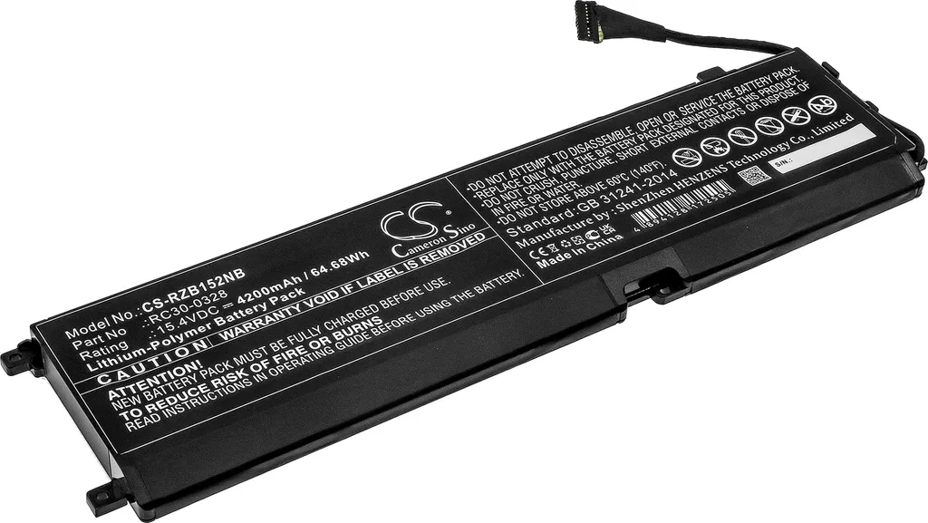Batteria Notebook Razer Blade 15 RZ09-0328 | Sostituisce RC30-0328 15.4V