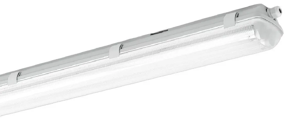 Réglette LED CENTURY SUPREMA-R 2x18W 1200mm IP65 étanche pour garage