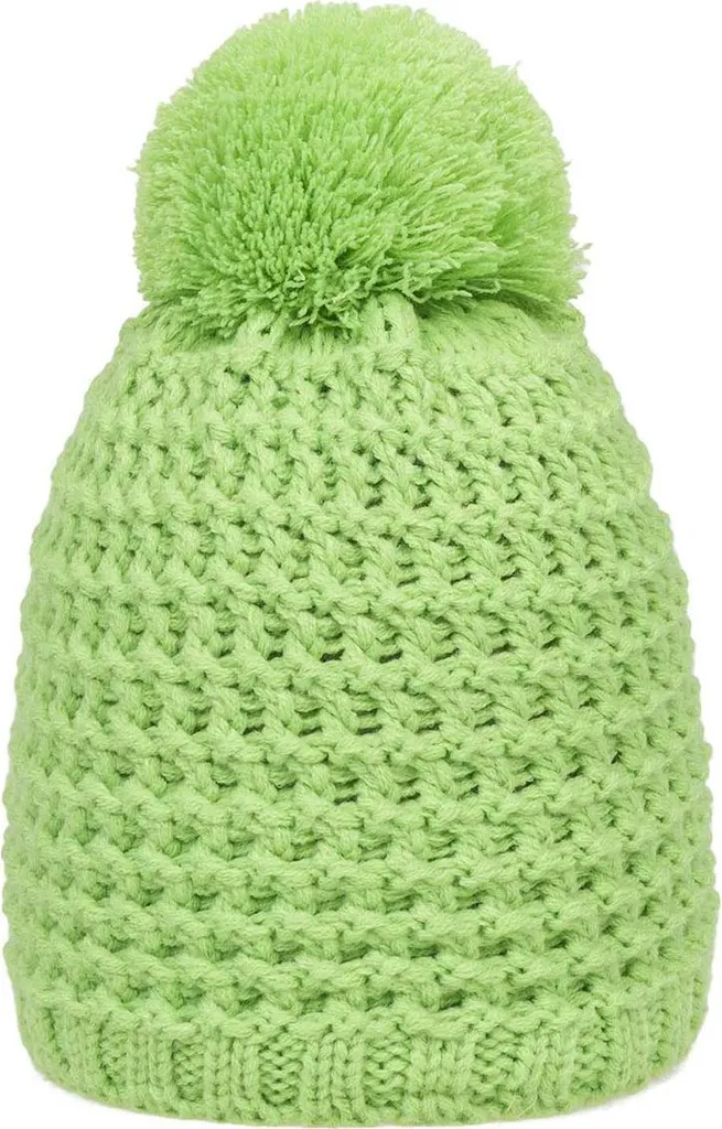 Copricapo Döll Verde Junior in Fibra Poliacrilica - Protezione Vento e Freddo