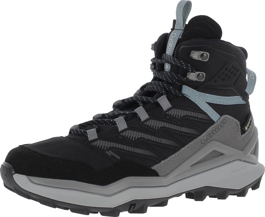 Lowa Damen Maddox Pro GTX WIDE Wanderstiefel schwarz/grau 42.5