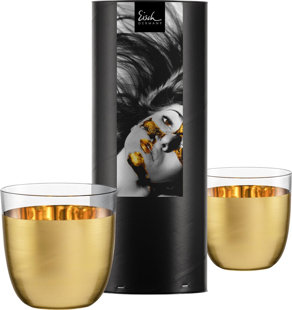 Eisch COSMO COLLECT Sada 2 pohárov 390 ml zlatá Obrázok produktu 