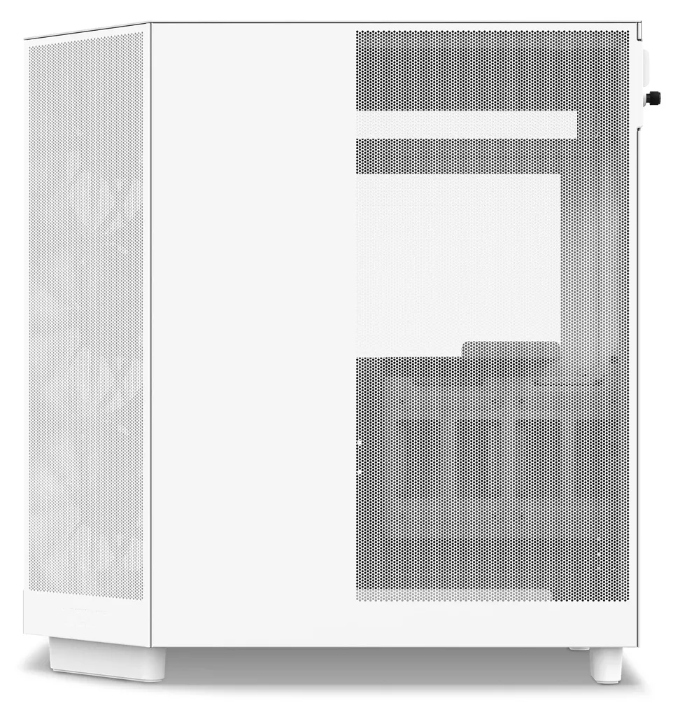 Boîtier PC de jeu NZXT H6 Flow Blanc idéal pour le watercooling - 9